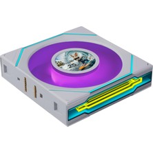 Lian Li Unı Fan Reverse Sl Inf LCD Flex 1X120MM Beyaz Kasa Fanı (G9F.12RSLIND1F1W.00)