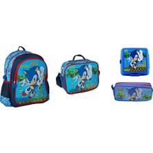 Sonic Okul Çantası Ilkokul Başlangıç Seti (4 Parça)