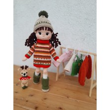 Renkli Ve Kreatif Amigurumi Bebek Oyuncak