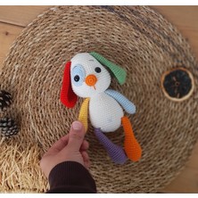 Renkli Ve Kreatif Amigurumi Örgü Köpek Oyuncak