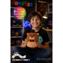 Toyfest Squishmallows Five Nights At Freddy's Classic Freddy Orijinal Lisanslı Peluş Oyuncak 20 cm