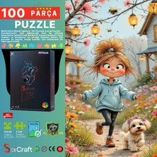 Soi Craft 100 Parça Puzzle Arı Vızvız ve Neşeli Arkadaşlar #7024