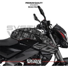 Sv Sticker Works Bajaj NS200 Forged Kaplama Etiket Sticker Modeli Full Depo