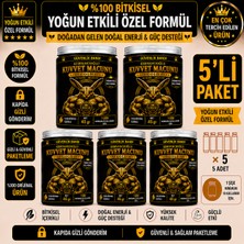 Kervancıoğlu Kuvvet Macunu Bitkisel Atom Güç Enerji ve Performans Desteği (45 gr x 5 Şişe)