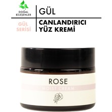 Polente Natural Gül Canlandırıcı Yüz Kremi 50 ml Tüm Cilt Tipleri İçin Nemlendirici ve Canlandırıcı