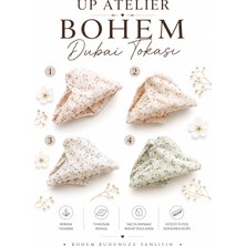 Up Atelier Özel Tasarım Çiçekli Bohem Dubai Tokası