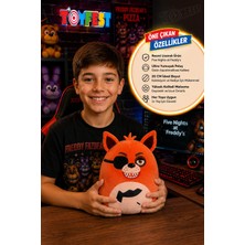 Toyfest Squishmallows Foxy Five Nights At Freddy's Lisanslı Peluş Oyuncak Ultra Yumuşak 20 cm
