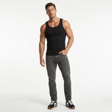 Levi's Eskek 512 Slim Taper Füme Gri Kot Pantolon -1280