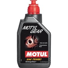 Motul Motylgear 75W80 1 Lt Manuel Şanzıman Yağı | API GL-4 / GL-5 | Technosynthese® Teknolojisi