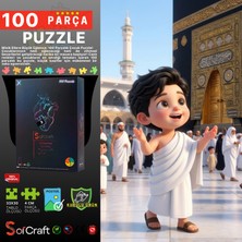 Soi Craft Soi Caft 100  Parça Puzzle Kabe'de Küçük Bir Kalp #7029