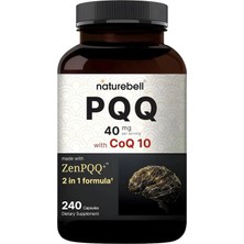 Naturebell Pqq With COQ10 Coenzyme Brain Support 240 Caps