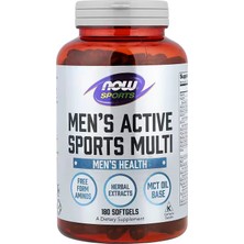 Now Foods Sports Men's Active Sports Multivitamin 180 Softgels