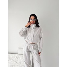 Salome Butik Piti Kareli 2'li Ceket Pantolon Takım