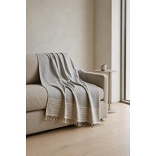 Genç Uludağ Natural Pamuklu Koltuk Örtüsü | Yakmaz Pamuklu Çekyat Örtüsü | Koltuk Şalı - 170 cm x 220 cm