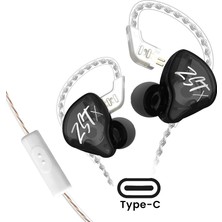 Kz Zst x Iem Hibrit Kulak Içi Kulaklık (Type-C - Mikrofonlu)