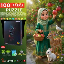 Soi Craft 100 Parça Puzzle Zeynep'in Huzur Bahçesi #7034