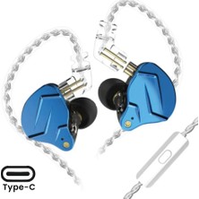 Kz Zsn Pro x Iem Hibrit Kulak Içi Kulaklık (Type-C - Mikrofonlu)