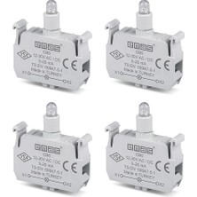 Emas Sinyal Blok Ledli 12-30V Ac/dc Kırmızı (4 Adet)(Emas Cb6)