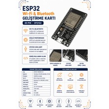 ESP32 Wi-Fi Bluetooth Geliştirme Kartı 38 Pin