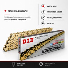 DID Dıd Bmw F 650 (1994-1998) 520-110 Zvmx Zincir (Gold Renk)