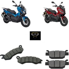 Moto Ulusoy Kanuni Seha 125CC 150CC Ön ve Arka Fren Balata Takımı Organik
