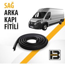 B&M Kauçuk Peugeot Boxer Panelvan (2015-2025) Sağ Arka Kapı Fitili BM01479