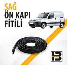 B&M Kauçuk Citroen Berlingo Panelvan (1996-2007) Sağ Ön Kapı Fitili BM01430
