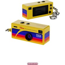 Azurtech G6 Thumb Camera Mini Anahtarlık Kamera 1080P Hd Video Kayıtlı Retro Tasarım Taşınabilir Mini Dijital Kamera