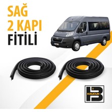 B&M Kauçuk Citroen Jumper (2007-2014) Sağ Ön ve Arka Kapı Fitili BM01468