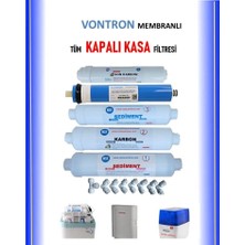 Netsu -Nsf li-Vontron membranlı, İhlas ve Tüm Kapalı Kasa Su Arıtma Cihazı Filtresi,5 li Su Arıtma Filtre Seti