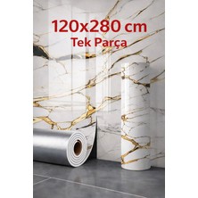 Ukab Dekor 120X280 cm Tek Parça Rulo Dekoratif Lüks Desen Kendinden Yapışkanlı Duvar Panel Tv Ünitesi