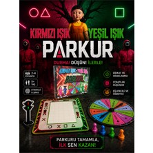 Alay Ticaret Kırmızı Işık Yeşil Işık Parkur Oyunu - Squid Game