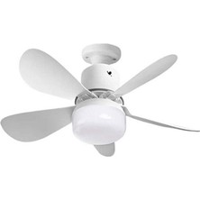 Hiva 60W  Kumandalı Fan LED Ampul | Dimmerli & Çok Fonksiyonlu