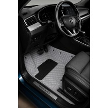 Renault Boreal Koyu Gri 8d Diamond Premium Deri Oto Paspas