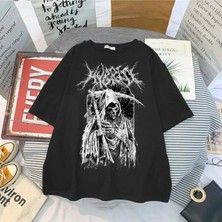  Punk Dark Grunge Gothic Skull T-SHIRT MOD57