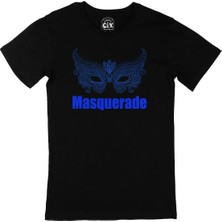  Masquerade Siyah Tişört