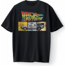  Back To The Future Film Geleceğe Dönüş Oversize Unisex Tişört T-Shirt