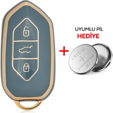 Rem Anahtar Premium T10X T10F Anahtar Kılıfı Nano - Mavi