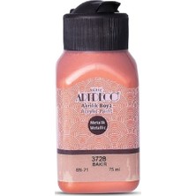 Kitabevimden Artdeco Akrilik Boya 75 ml Metalik Bakır 3728