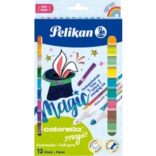 Kitabevimden Pelikan Keçeli Kalem Colorella Magic 12 Li Kutu 411