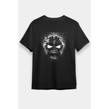  Iron Maiden Siyah Unisex Tişört T-Shirt - Tişörtfabrikası