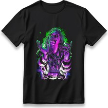  Beetlejuice Beter Böcek Movie Model T-Shirt Unisex %100 Cotton Pamuklu Rahat Regular Baskı Tişört