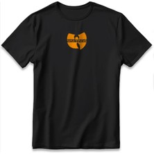  Wu Tang Tişört Model Baskılı Oversize Unisex %100 Pamuklu Nefes Alan Kalın Kumaşlı T-Shirt