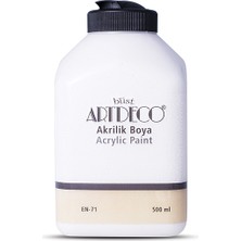 Kitabevimden Artdeco Akrilik Boya 500 ml Ekru 3002