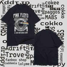  Kod Presss Unisex Siyah Tour Pink Floyd T-Shirt 76961TT
