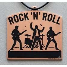 Yerlikaya Bakır Rock N Roll Gösteri Bakır Kolye