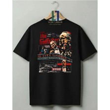  The Godfather Baskılı Unisex Premium %100 Pamuklu Tişört - Özel Tasarım Sinefilm Serisi