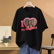  Sıcak Satış Ben Aşk Benim Erkek Arkadaşı Kiti Connor T Shirt Erkek Kadın Moda Gotik Üstl