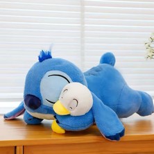 One Stop Hube Uyuyan Stitch ve Ördek Peluş Oyuncak 45 cm
