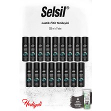 Selsil 200 ml Lastik Fitil Yenileyici 17 Adet ve Rosıe